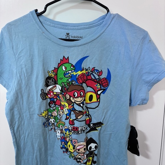 *New* Tokidoki x  stoopid monkey women’s short sleeve tshirt size XL - Picture 3 of 10